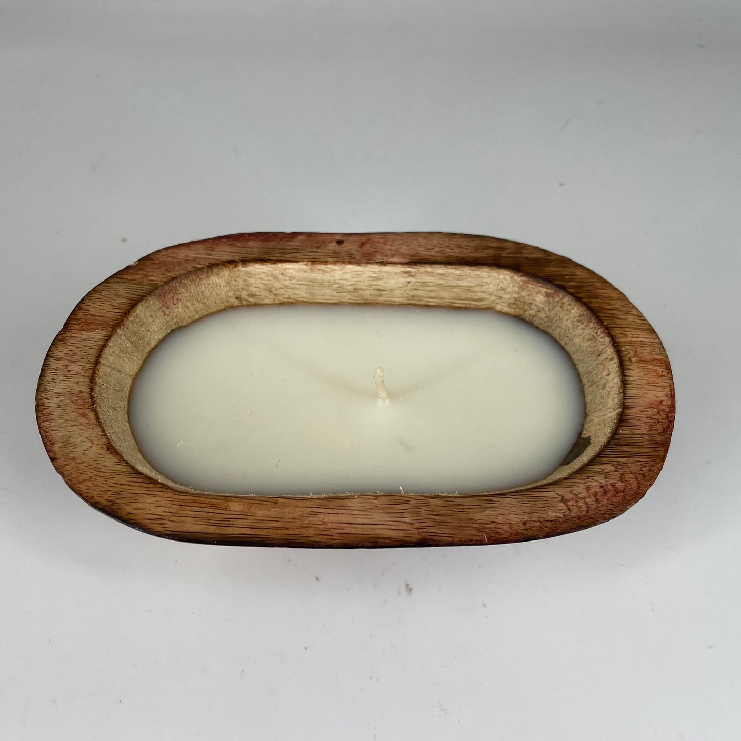 Wood Boat Soy Wax Candle