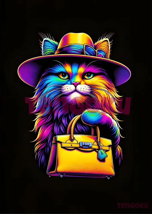 Birkin Cat | Poster For Home And Office Decor