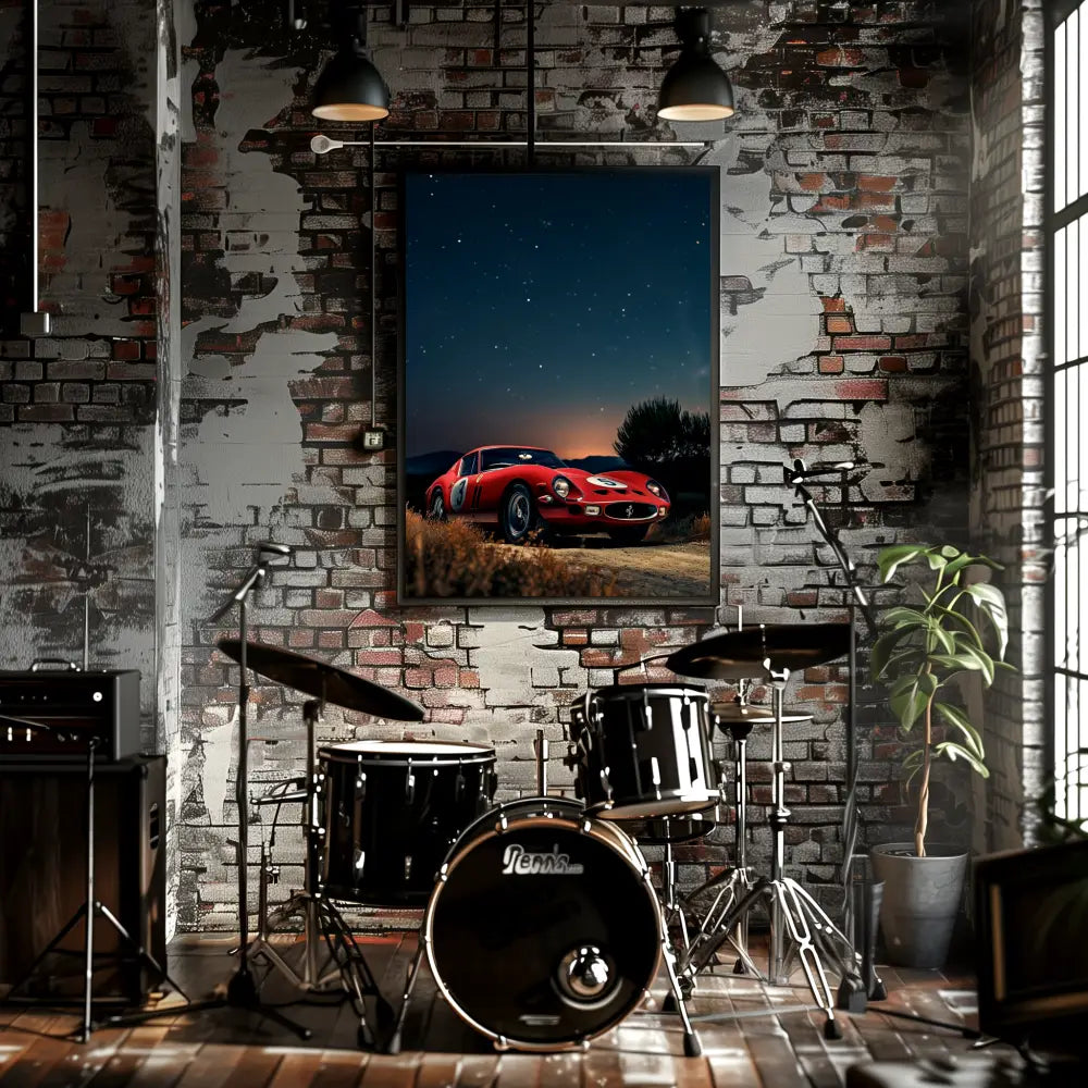 Ferrari 250 Gto | Poster For Home And Office Decor