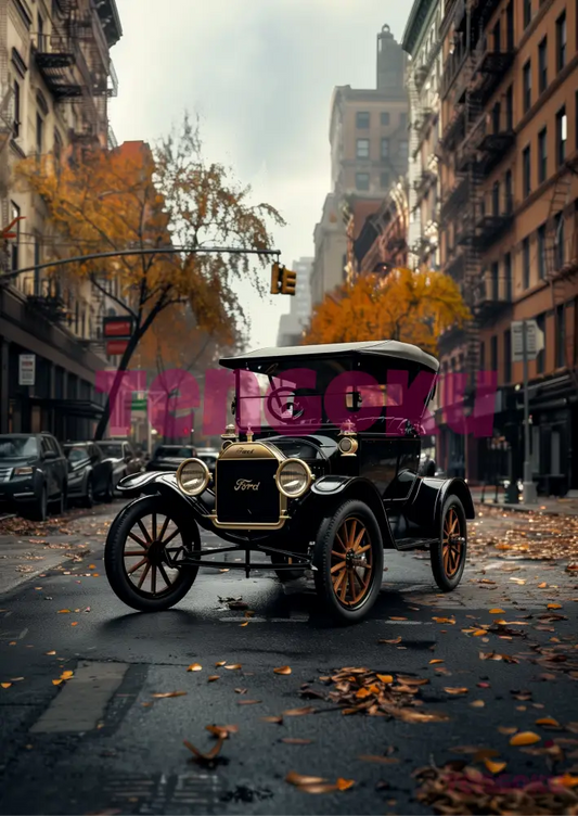 Ford Model T | Poster For Home And Office Decor