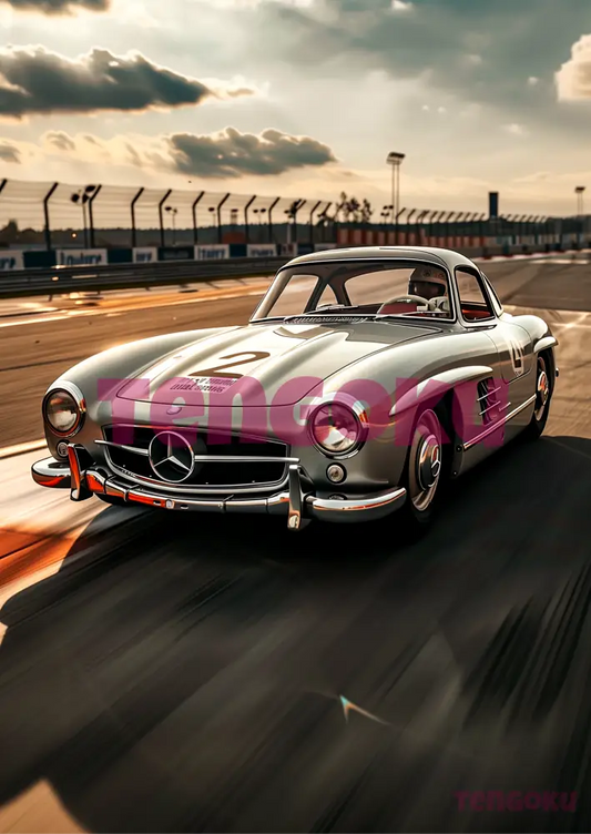 Mercedes Sl 300 Gullwing | Poster For Home And Office Decor