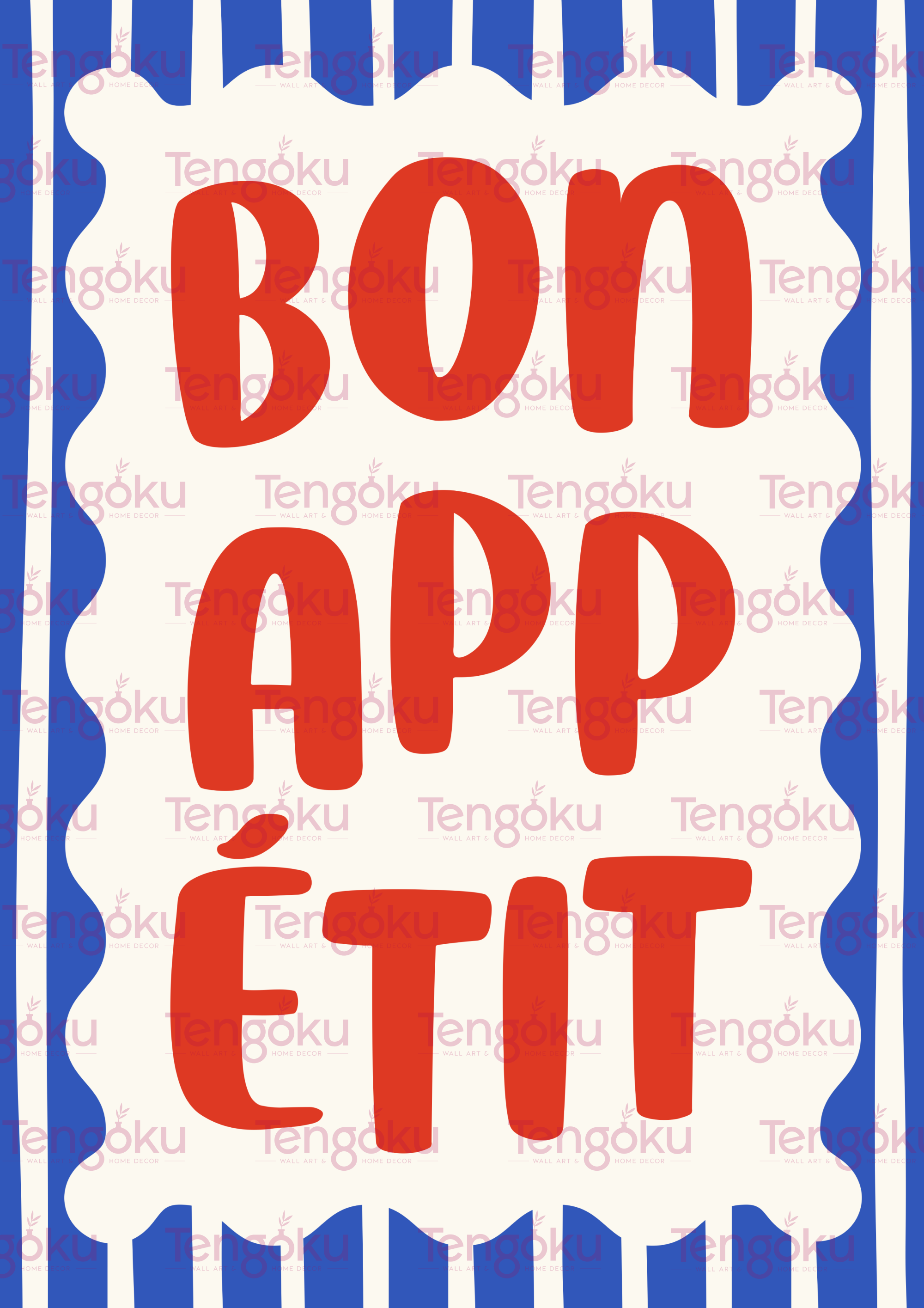 Bon Appetit (Diner) | Kitchen Decor Posters | Tengoku