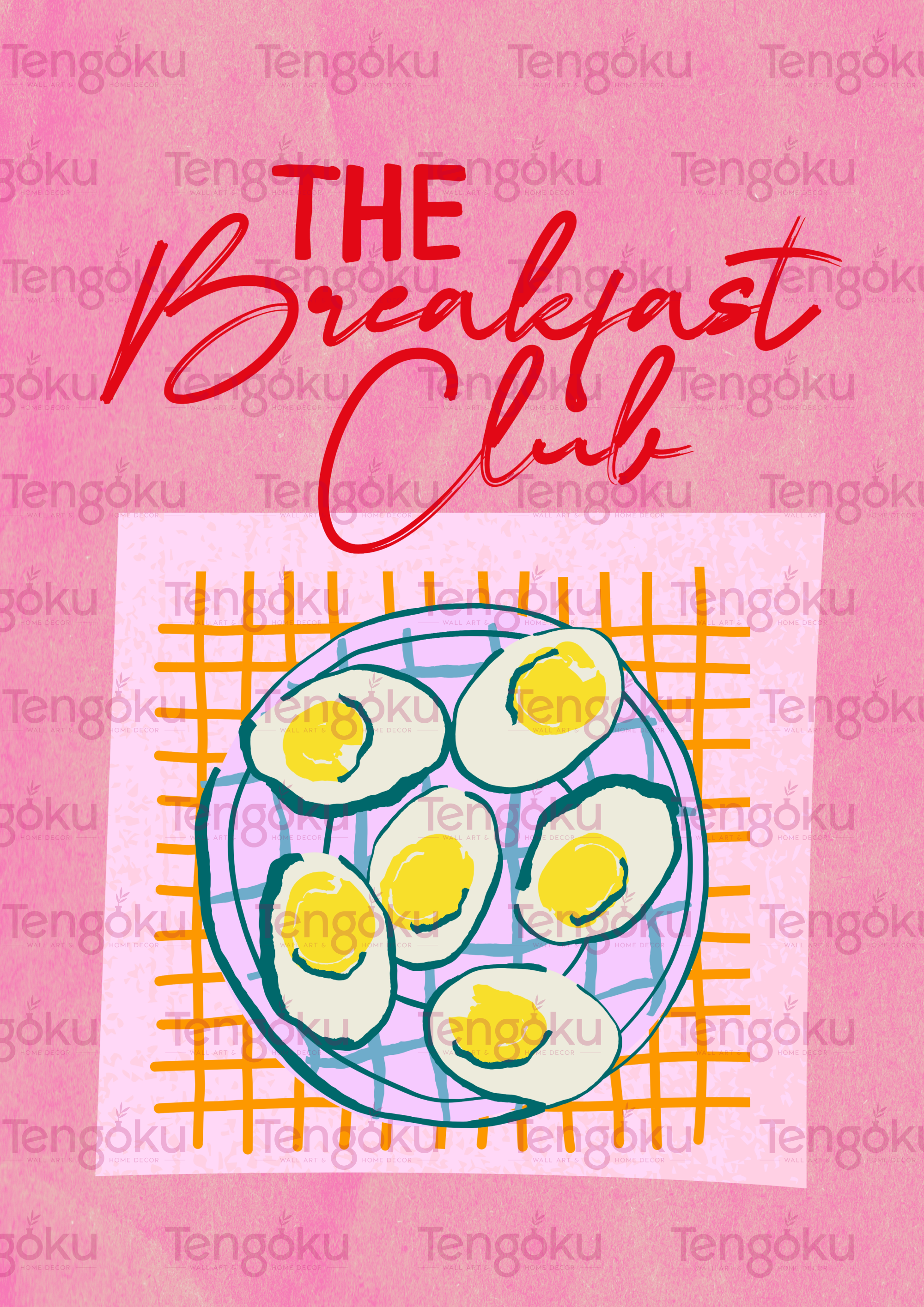 Breakfast Club | Kitchen Decor Posters | Tengoku