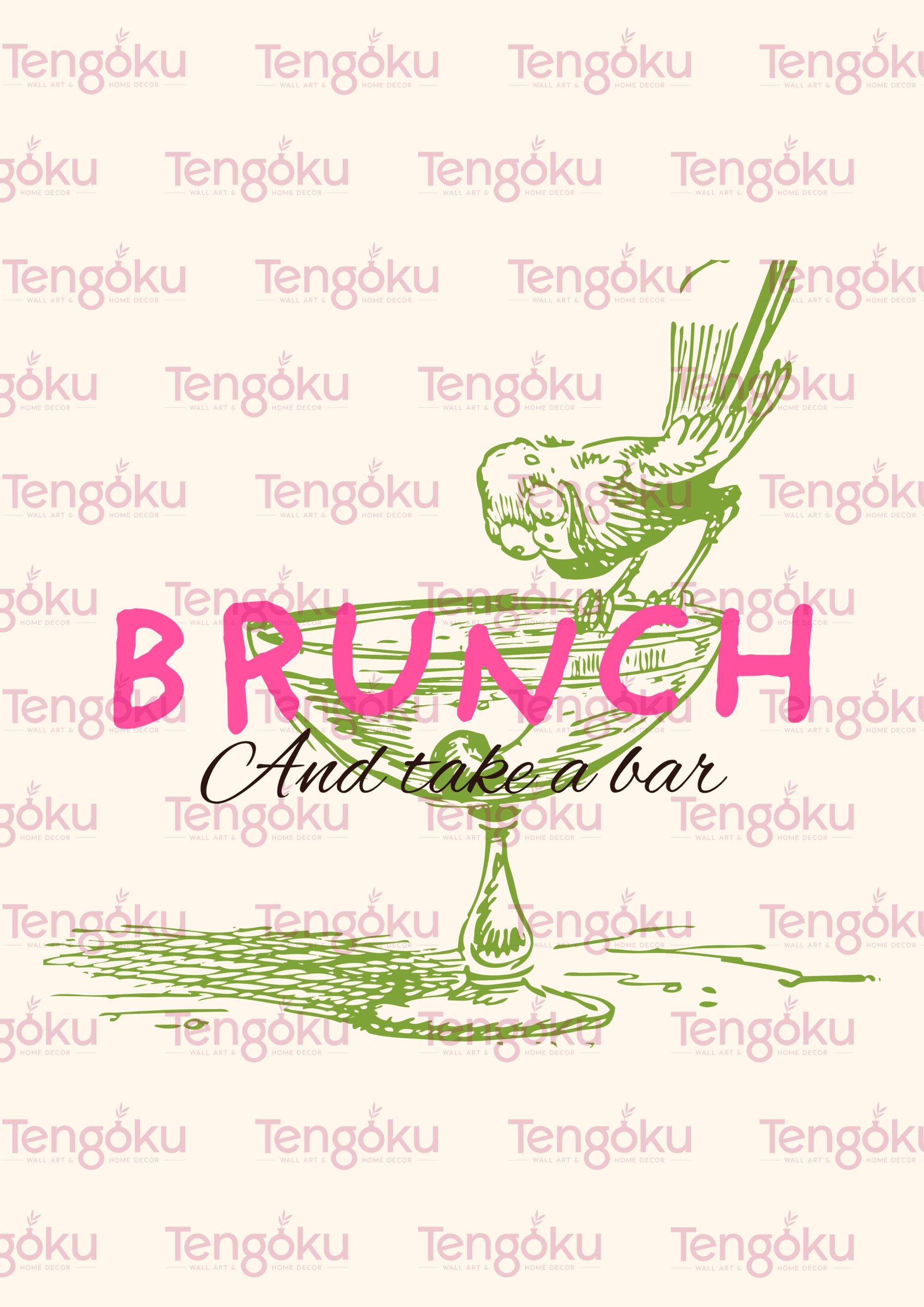 Brunch | Kitchen Decor Posters | Tengoku