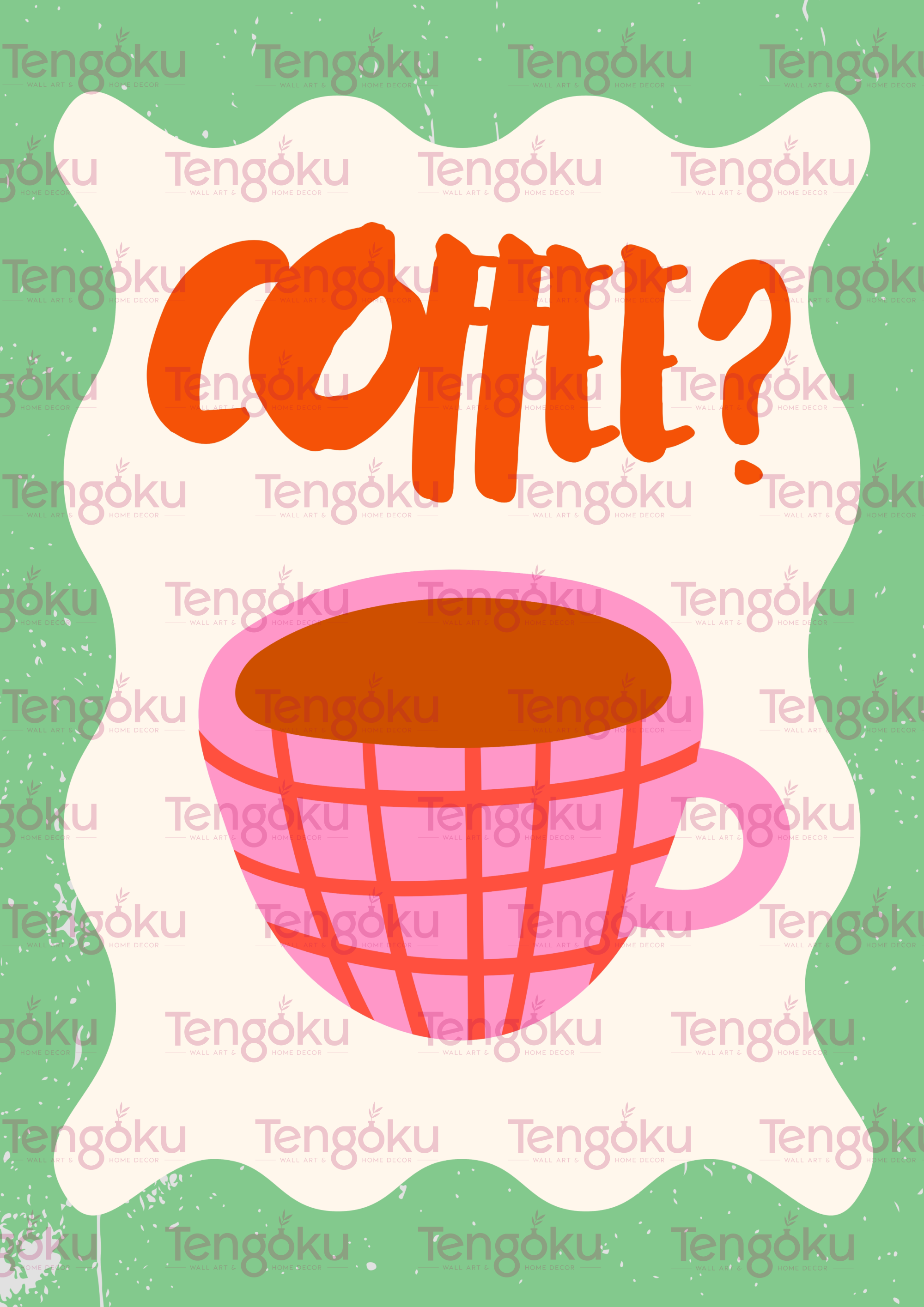 Coffee | Kitchen Decor Posters | Tengoku