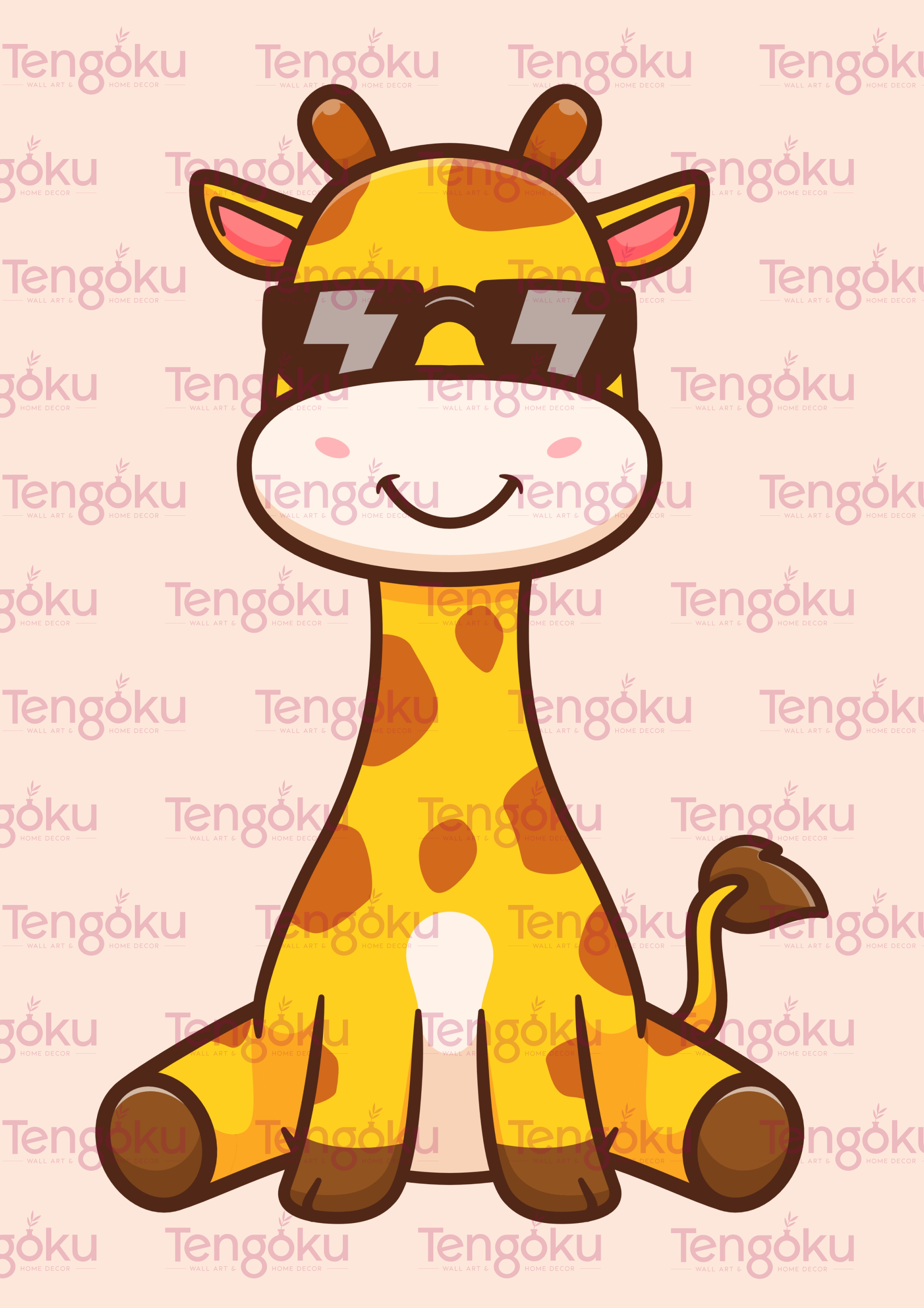 Giraffe | Nursery Decor Posters | Tengoku
