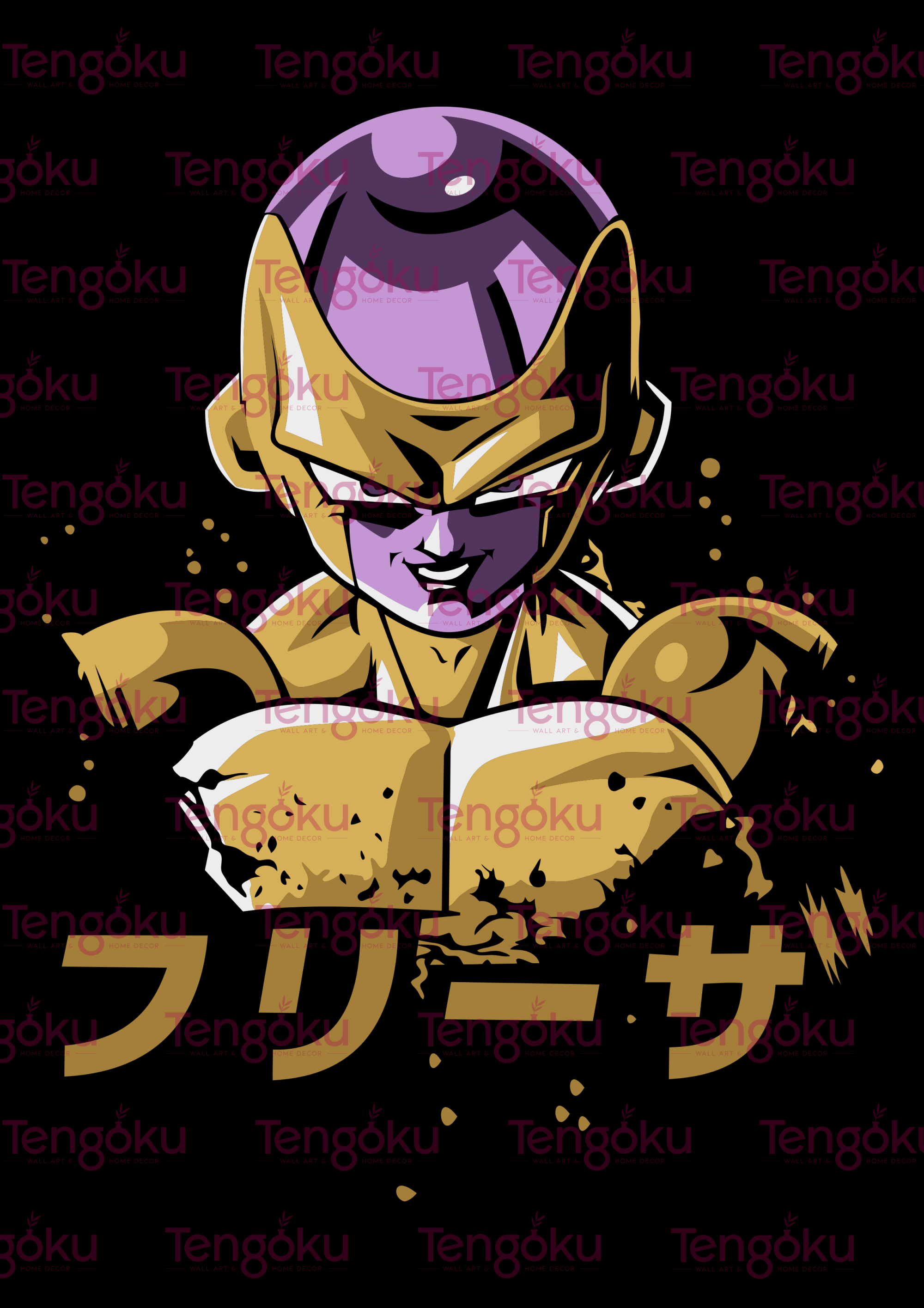 Golden Frieza | Dragonball Super Poster | Anime Posters | Tengoku