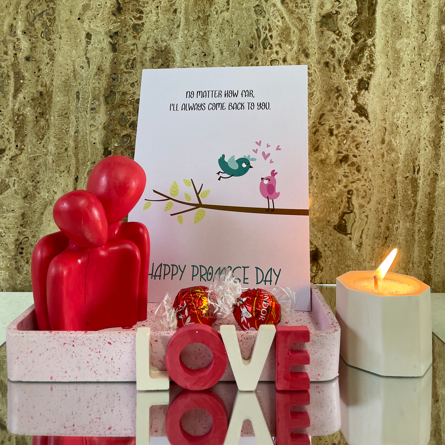 Promise Day Gift Bundle | Valentine's gifting set | Tengoku | Home and office decor