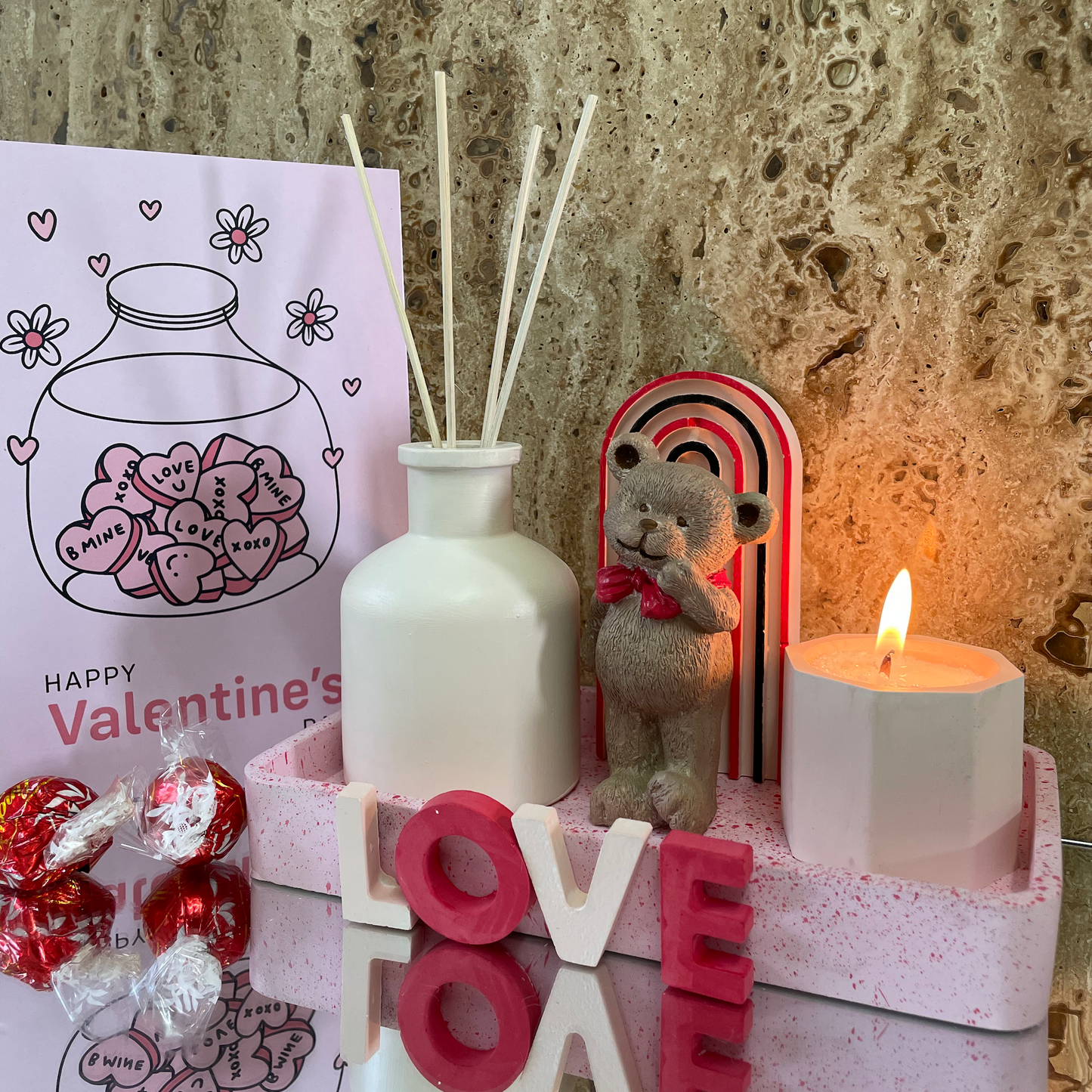 Valentines Day Gift Bundle | Valentine's gifting set | Tengoku | Home and office decor