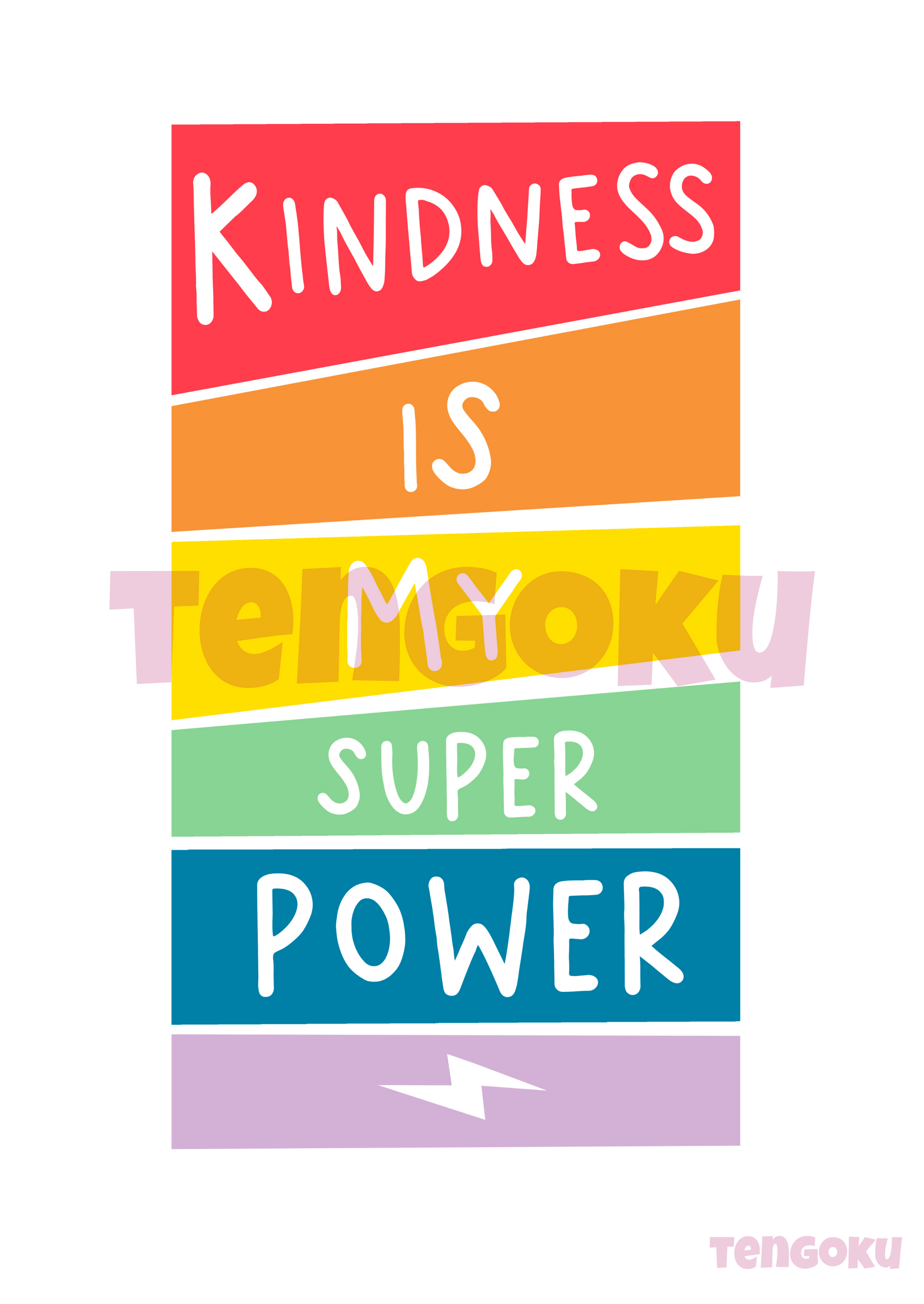 Kindness is my superpower | Poster For Home And Office Decor