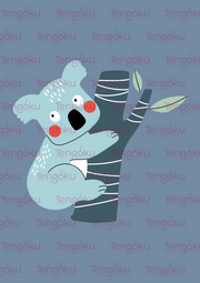 Koala | Nursery Decor Posters | Tengoku