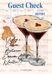 Martinis | Kitchen Decor Posters | Tengoku