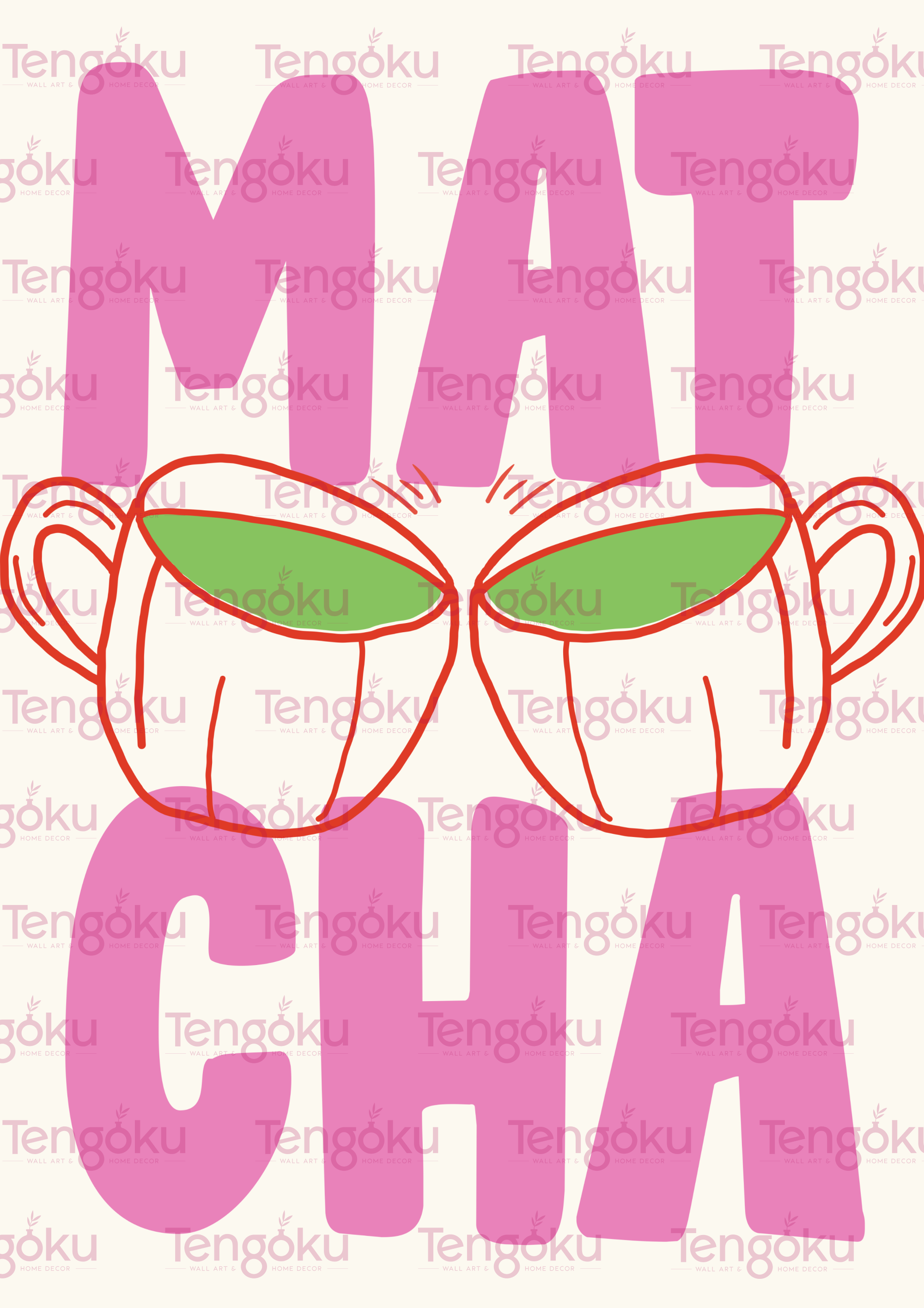 Matcha | Kitchen Decor Posters | Tengoku