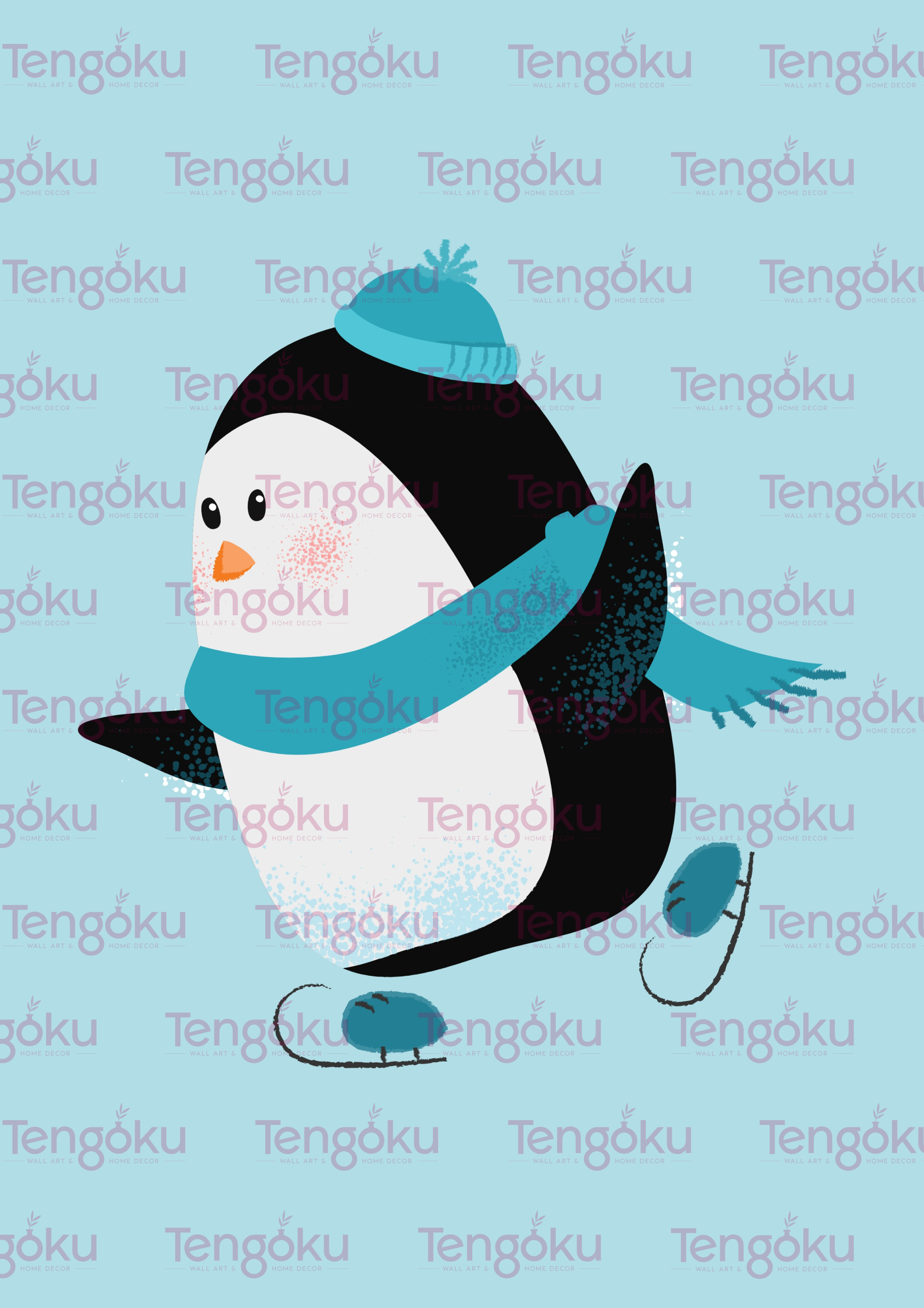 Penguin | Nursery Decor Posters | Tengoku