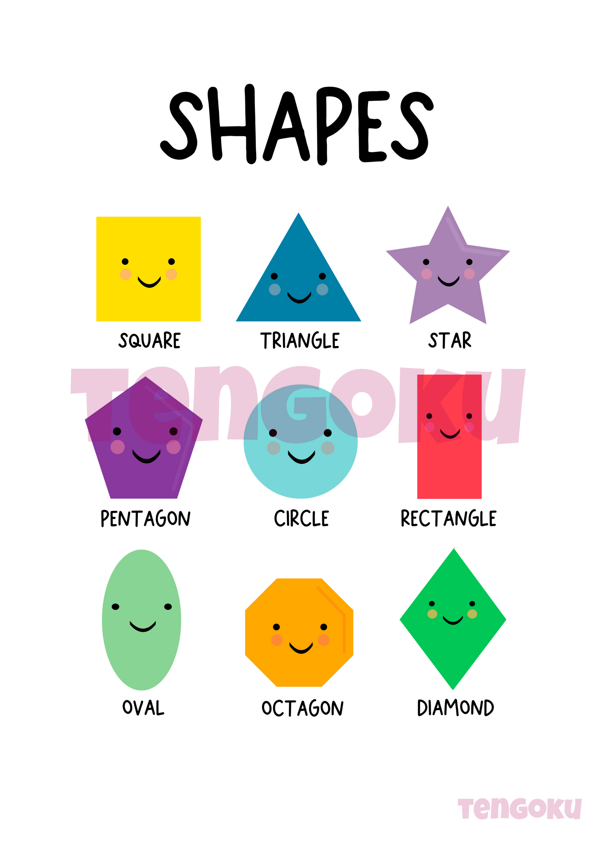 Shapes | Poster For Home And Office Decor