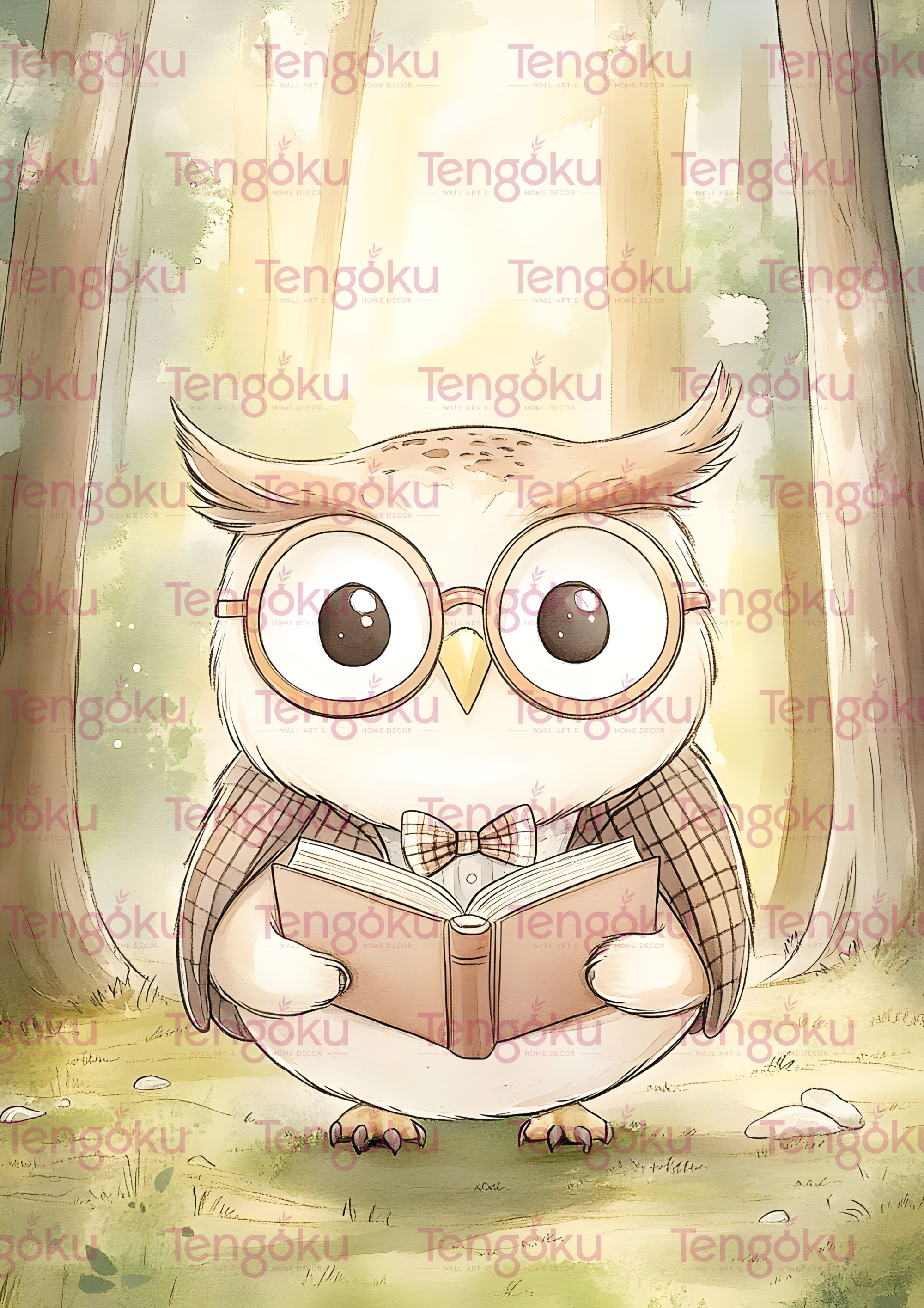 Wise Owl | Nursery Decor Posters | Tengoku
