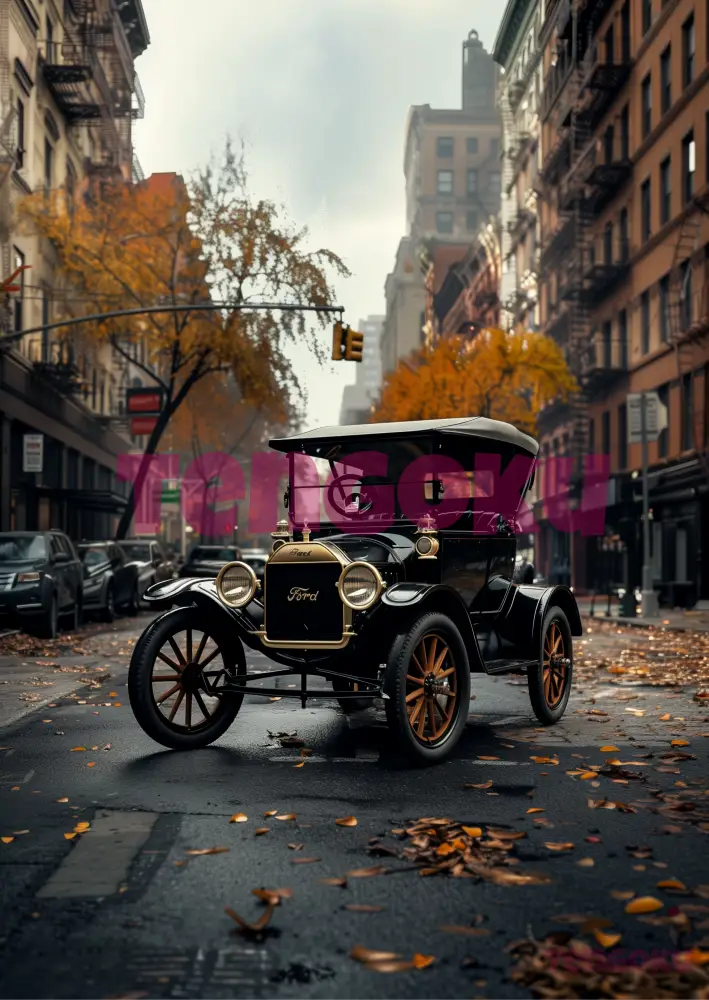 Ford Model T | Poster for Home and Office Decor – Tengoku