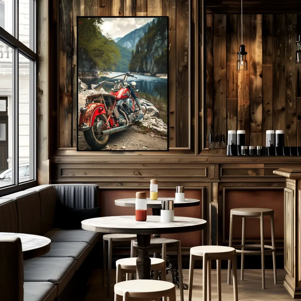 Harley Davidson | Poster For Home And Office Decor