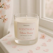 Cherry Glass Jar Candle